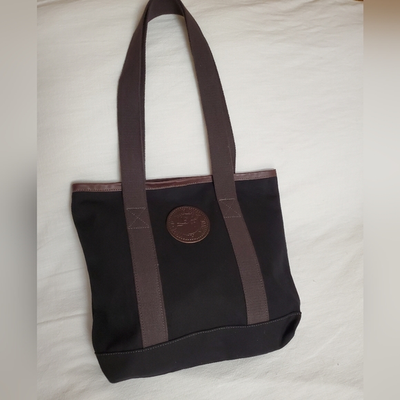 Duluth Pack 5 Liter Capacity Black Long Handles Mini Tote Made In USA - Picture 15 of 15